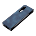 Miniatyrbild 5 av 8: Mobiltelefon Läderfodral AllInclusive AntiFall Skyddande Skal för Samsung Galaxy Z Fold 1 W20(Blå )