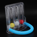 Miniatyrbilde 3 av 8: Deep Breathing Lung Exerciser Incentive Spirometer Pust Måling System Type A 3 Ball Single Suction