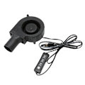 Miniatyrbilde 8 av 8: USB blåsevifte 3,8 tommer 3 hastighetsmodus DC 5V børsteløs 3800 RPM 22 CFM datamaskin kjølevifte for PC Electronics 3D Printer