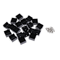 Miniatyrbillede 1 af 5: 20 x 24 x 16-25mm MOSFET Aluminium Køleplade 7805 Transistor Køleplade Radiator