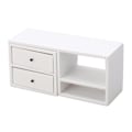 Pikkukuva 4 / 8: Nukkekodin kaappi, pienoismalli, koivuvaneri, yksinkertainen, koristeellinen, elegantti, minikaappi, malli 1:12, valkoinen