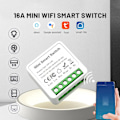Miniatyrbilde 3 av 5: Mini Smart WiFi Bryter TUYA Smart Bryter WiFi Smart Gjennomgang Skjult Boks