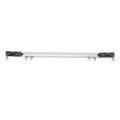 Miniatyrbild 7 av 8: Drum Dubbel Drivaxel Pedal Link Bar Ersättning Professionell metall Drivaxel Vevstång Silver