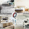 Miniatyrbild 5 av 5: Övergångslist för matta till klinkergolv, Grå