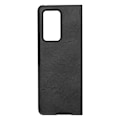 Miniatyrbild 2 av 8: Läderfodral för Samsung Galaxy Z Fold 2 mobiltelefon Anti Fall skyddsfodral Svart