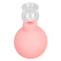 Miniatyrbillede 2 af 8: Glas silikone kop til cupping terapi med vakuumsug til ansigtshudpleje - Model 1