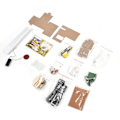 Miniatyrbild 3 av 8: Montera Villa DIY Dockhus Barn Dockhus Kit Miniatyrhus Byggsats Födelsedagspresent