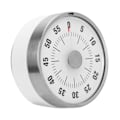 Miniatyrbillede 2 af 8: Visuel timer 60 minutters magnetisk mekanisk visuel nedtællingstimer med indtrækkeligt stativ til madlavningseksamen sovetid