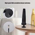 Pikkukuva 7 / 8: 1 kpl musta ABS-suurivahvistusantenni 2.4G Wifi 9DB:n kaikkisäteilevät antennit