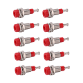 Miniatyrbillede 8 af 8: J.40006 10 stk/sæt 2 mm Forniklet Banana Hun Jack Socket Panel Mount Binding PostRed