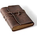 Miniatyrbilde 5 av 5: Lærbundet journal for menn