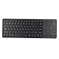 Miniatyrbilde 6 av 8: Touchpad Tastatur Numerisk Touchpad 2.4G trådløs USB-mottaker Plug and Play trådløst tastatur med Touchpad Black