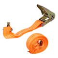 Miniatyrbillede 3 af 8: Skralderem Polyester Heavy Duty bindestrop med skraldespænde til billastbilbagagegods (10 meter（32.8ft）)