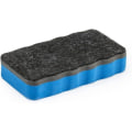 Miniatyrbillede 2 af 4: 4-pak magnetiske tavleviskere - 10,8 X 5,5 X 1,9 cm - Perfekt til ubesværet at fjerne markørpletter fra tavler