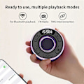 Miniatyrbild 3 av 5: Trådlös Bluetooth-högtalare svart