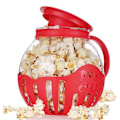 Miniatyrbild 1 av 5: Mini Maskinsäker Silikonlock Popcorn Maker Röd
