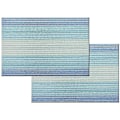 Pikkukuva 5 / 5: Set 6 luistamatonta pestävää PVC-pöytämattoa, lämmönkestävä, helppo puhdistaa ja säilyttää, 45 cm x 30 cm