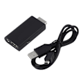 Miniatyrbillede 2 af 8: til PS2 til HD Multimedia Interface Converter Adapter HD 480I Plug and Play AV Converter til TV Monitor