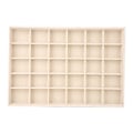 Miniatyrbillede 1 af 8: Smykker Display Opbevaringsæske Armbånd Halskæde Ørering Container Organizer (30 Grids Bakke)