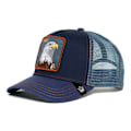 Miniatyrbillede 1 af 8: Fuglebroderet mønster baseball cap til mænd, moderigtig udendørs rejseåndbar mesh baseball hat