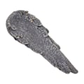 Miniatyrbillede 6 af 8: Englevinger kæledyr gravsten vandtæt personlig DIY kæledyr mindesten markør til katte og hunde Rock Grey
