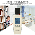 Pikkukuva 2 / 8: GM1352 Kannettava digitaalinen LCD-äänitasonmittari Meluntestaaja 30dB - 130dB desibeliä
