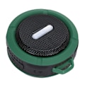 Miniatyrbild 5 av 8: C6 Bluetooth-högtalare med sugkopp karbinhake vattentät mini-subwoofer för utomhussporter Grön