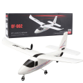 Miniatyrbilde 3 av 8: DIY Fixed Wing Airplane Glider Drop-Resistant Fjernkontroll Fly RC-fly (uten LED)