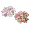 Miniatyrbilde 6 av 8: 100 stk håndverksknapper solid tre retro kattestil assorterte farger lyse treknapper for sying DIY-dekorasjon