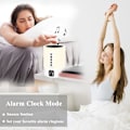 Miniatyrbild 5 av 5: Bluetooth-högtalare väckarklocka sänglampa med vitt brusmaskin, multifunktionell vitt brus baby Bluetooth-högtalare nattlampa lysande väckarklocka