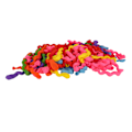 Miniatyrbillede 5 af 8: 100 stk Latex spiralballoner sikre ugiftige holdbare udsøgte farve naturlige lange balloner til fest bryllup hjem