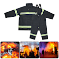 Miniatyrbild 6 av 8: Flamskyddande kläder Brandsäker Värmesäkra brandmän Skyddsbyxor med reflexrock M