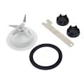 Miniatyrbillede 1 af 2: 4 stk. Blender Gummi Koblingsgear Med Fjernelsesværktøj Til Kitchenaid 9704230-B5