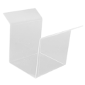 Miniatyrbillede 2 af 8: Ziplock poseholder - poseholder til poser - akryl - håndfri til at hælde rester - madposeholder til køkkenhjem S
