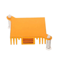 Miniatyrbilde 3 av 5: South North Bridge Kjøleribbe 38x10x38mm For PC Northbridge Southbridge Chipset