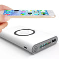 Miniatyrbilde 7 av 8: DIY Power Bank Case Type C Trådløs lading DIY Mobile Power Box Kit for 10000 mah Lithium Ion Battery Grå