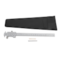 Miniatyrbild 1 av 8: Parallel Cross Caliper 0‑200mm Vernier Calipers Marking Gauge Rostfritt Stål Karbid Markering Verktyg