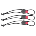 Miniatyrbilde 8 av 8: 3 stk Fiske Quick Rod Binder Leiebånd for stangholdere Organizer Stretchy snorstropper