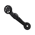 Miniatyrbillede 7 af 8: Justerbar vinkel Out Front Stem Mount Aluminiumlegering Styr Udvidet Cykelcomputer Mount til Blackbird