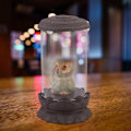 Miniatyrbillede 3 af 8: Sød formet tilbagestrømning røgelse brænder røgelse holder hjem kontor ornament dekor stående ugle