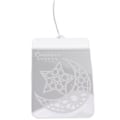 Miniatyrbillede 5 af 8: Eid Ramadan Vindueslys 3D Måne og Stjerne Islam Mubarak Ramadan Dekorative Lampe til Udendørs Indendørs Soveværelse Ferie