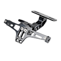 Miniatyrbillede 1 af 4: Bageste nummerpladeholder til Yamaha MT-07 MT-09 MT-10 MT-01 - Otwoo Motorcykeltilbehør LicenseTitanium