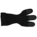 Miniatyrbillede 1 af 8: Udendørs sportsbue fingerbeskytter skridsikker åndbar tre fingre skydebeskytter sort S/M