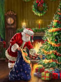 5D Diamond Painting 30x40cm Christmas Decoration 35
