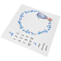 Miniatyrbild 6 av 8: Baby Milestone Cloth Cartoon Cute Newborn Monthly Cloth Photography Props Accessory