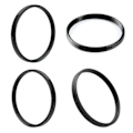 Pikkukuva 2 / 5: M39 - M42 Kierrelinssisovitin Step Up -rengas M39-linssille M42:een 39 mm - 42 mm