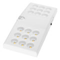 Miniatyrbild 8 av 8: LED-rörelsesensorlampa USB infraröd skanning PIR nattlampa för garderobsskåp varmvit