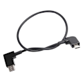 Miniatyrbild 4 av 5: 3 x Rätvinklig USB 3.1 Typ-C Hane till Micro USB Hane Data Synk Adapter Kabel--
