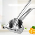 Miniatyrbillede 6 af 8: Håndpresset appelsinjuice i aluminiumlegering, manuel juicepresser