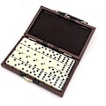 Miniatyrbilde 1 av 3: Liten format domino-spill med bæreveske - Morsomt og bærbart